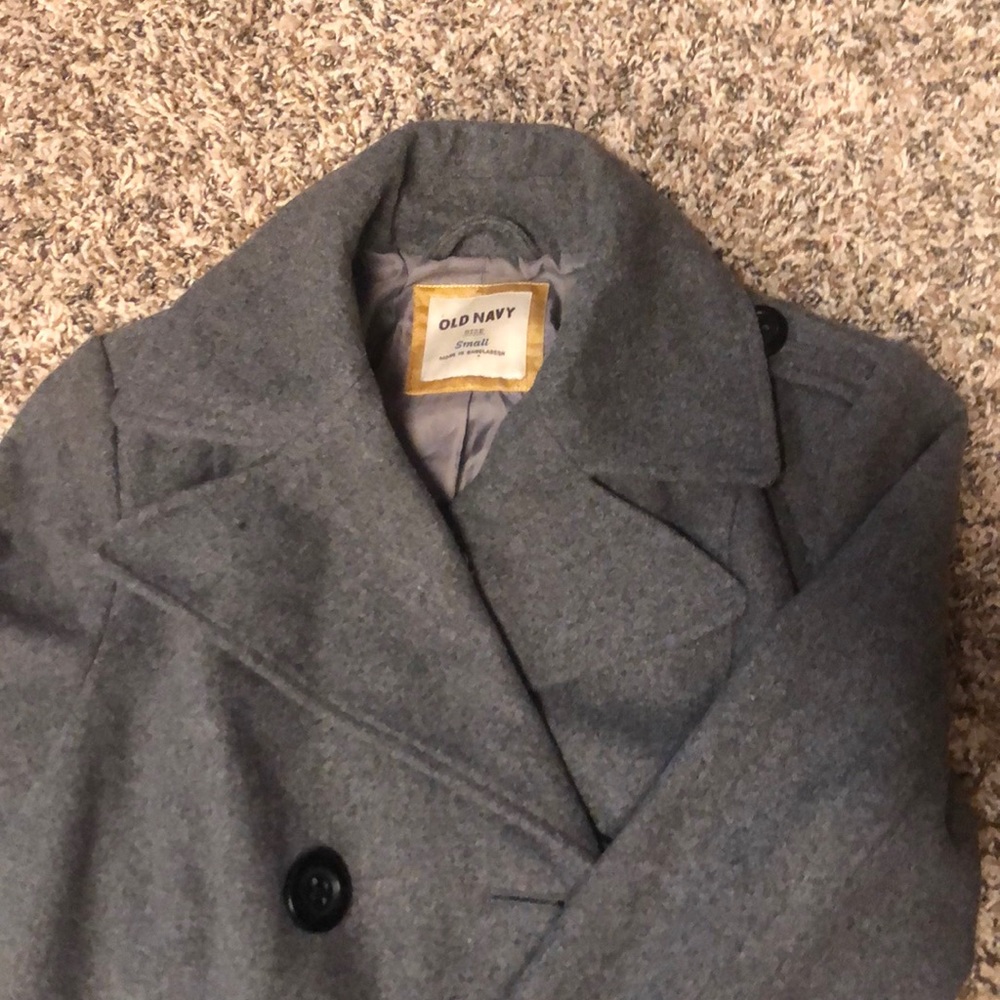 Old Navy // Grey Pea Coat